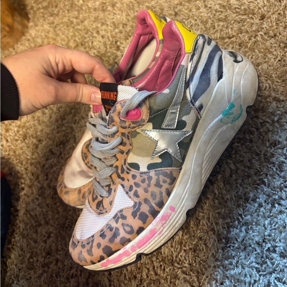 Golden Goose Running Sole Sneakers - Women’s Size 7